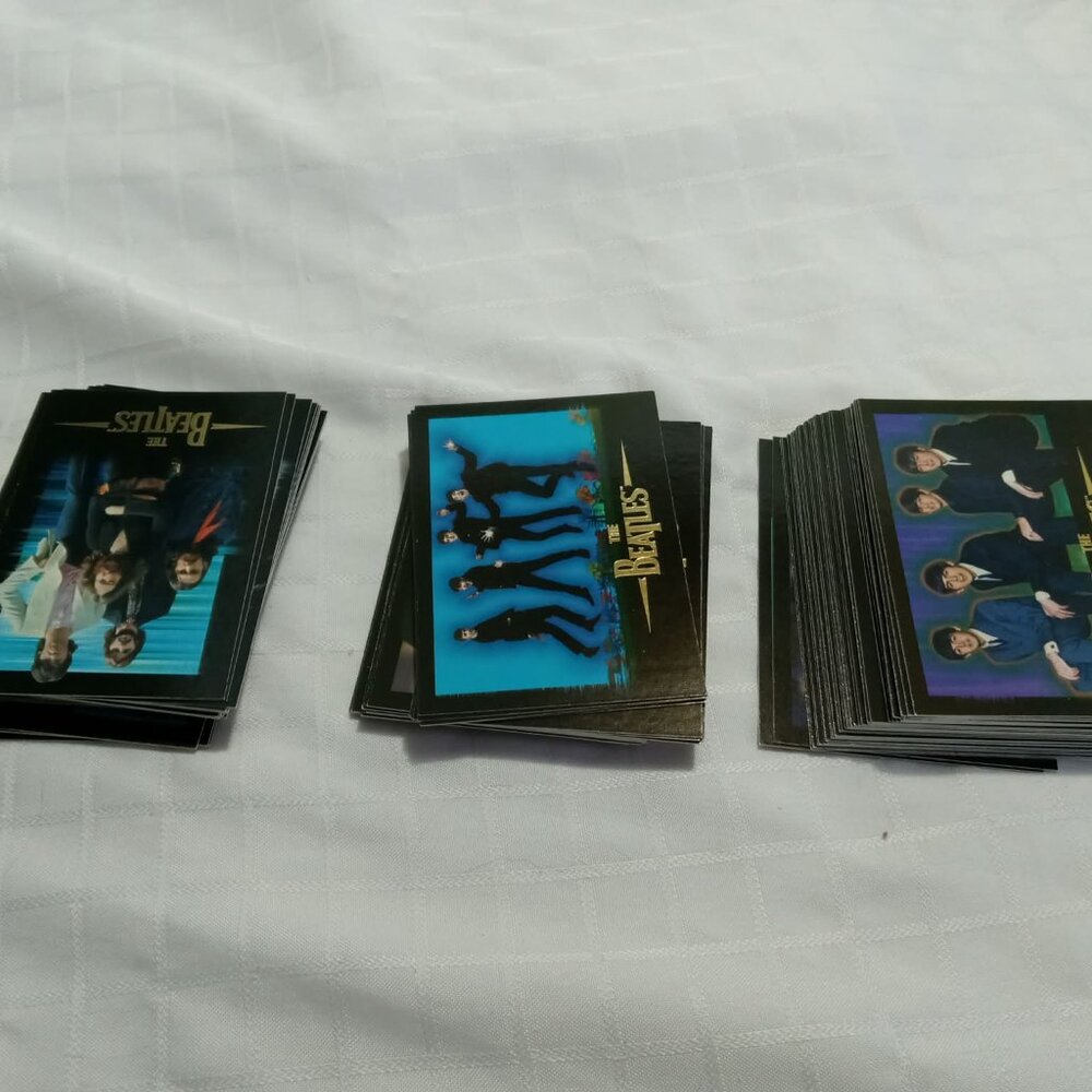 The Beatles 100 Trading Cards 1996 Sports Time Apple Corps Checklist like new